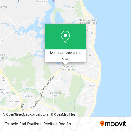 Estácio Ead Paulista mapa