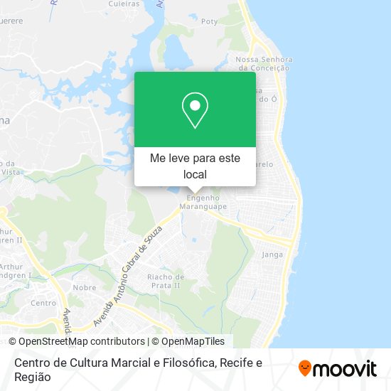 Centro de Cultura Marcial e Filosófica mapa