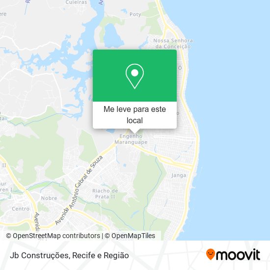 Jb Construções mapa