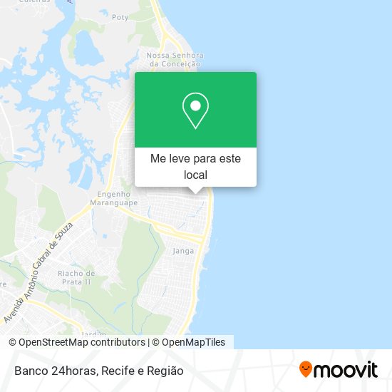 Banco 24horas mapa