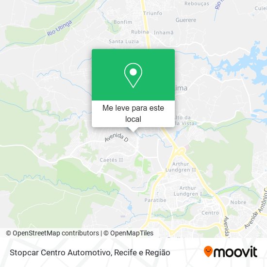 Stopcar Centro Automotivo mapa