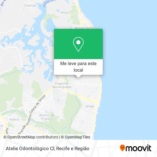 Atelie Odontológico Cl mapa