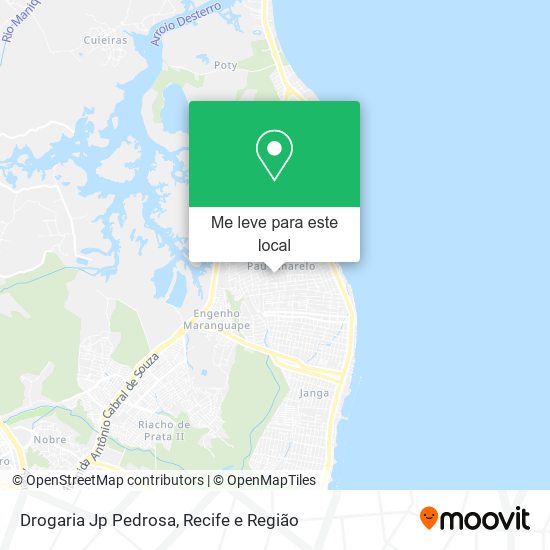 Drogaria Jp Pedrosa mapa