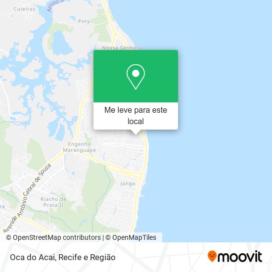 Oca do Acai mapa