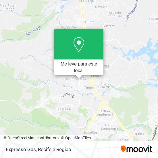 Expresso Gas mapa