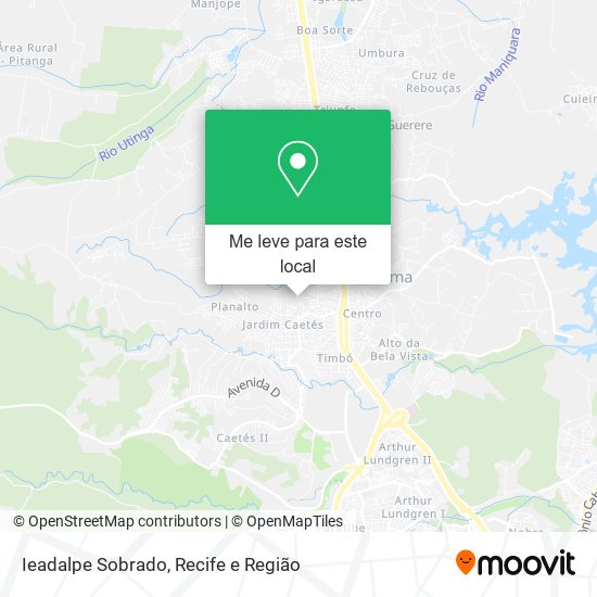 Ieadalpe Sobrado mapa