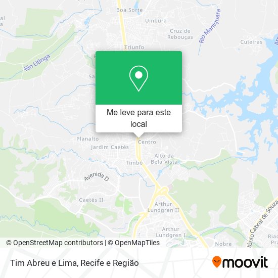 Tim Abreu e Lima mapa
