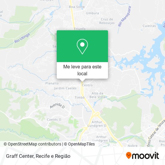 Graff Center mapa