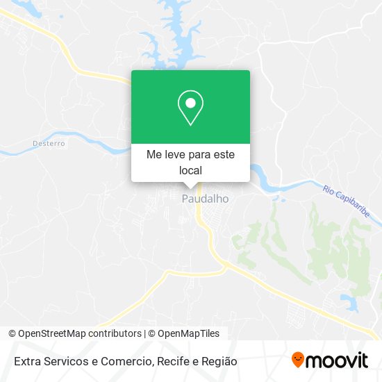 Extra Servicos e Comercio mapa