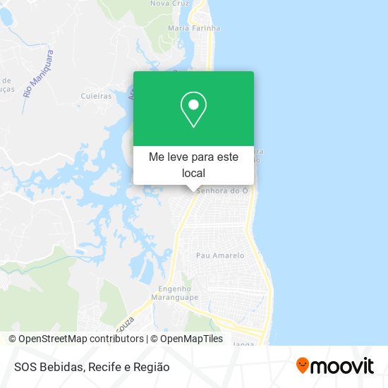 SOS Bebidas mapa