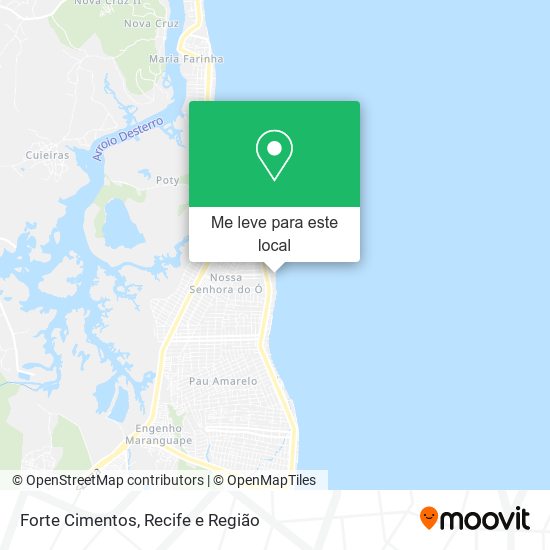 Forte Cimentos mapa