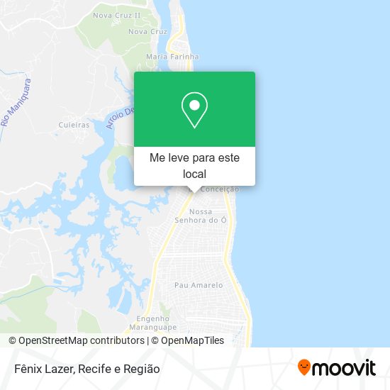 Fênix Lazer mapa
