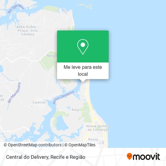 Central do Delivery mapa