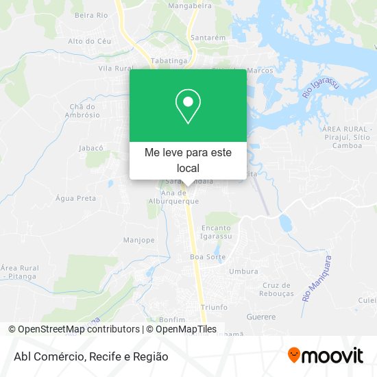 Abl Comércio mapa