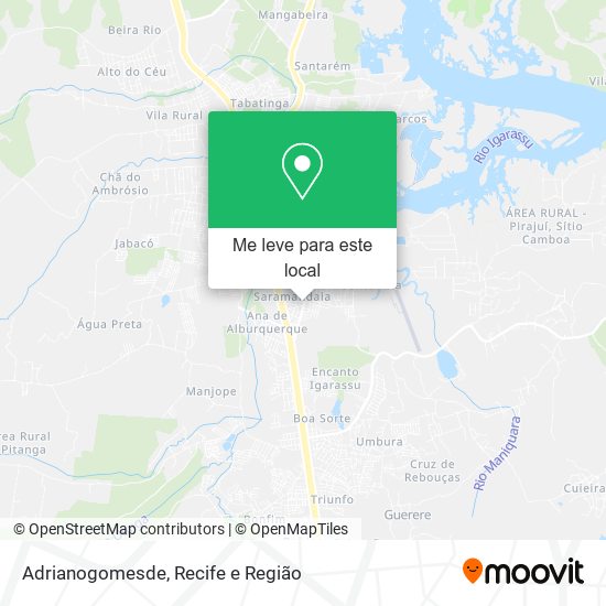 Adrianogomesde mapa