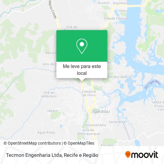 Tecmon Engenharia Ltda mapa