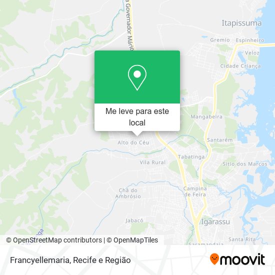 Francyellemaria mapa
