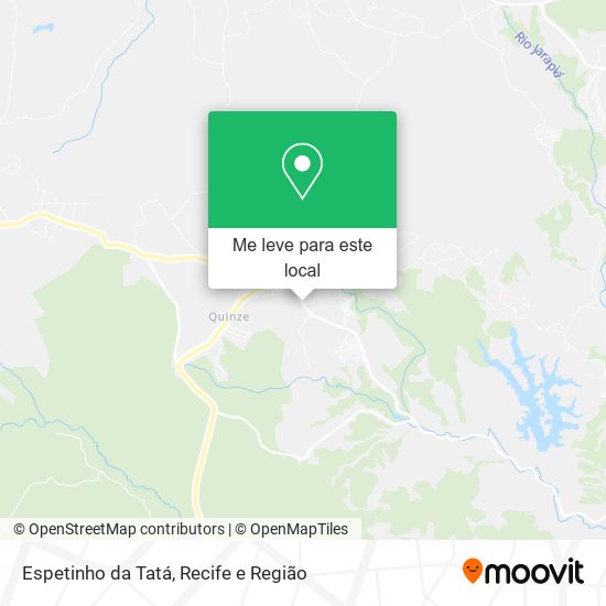 Espetinho da Tatá mapa