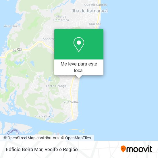 Edficio Beira Mar mapa