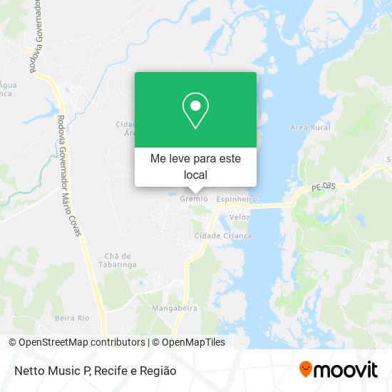 Netto Music P mapa