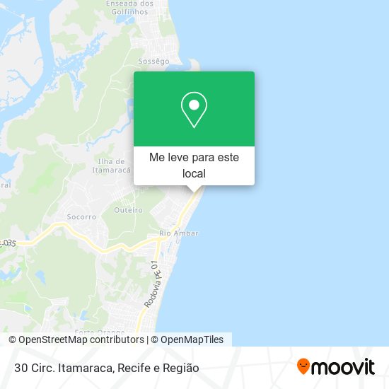 30 Circ. Itamaraca mapa