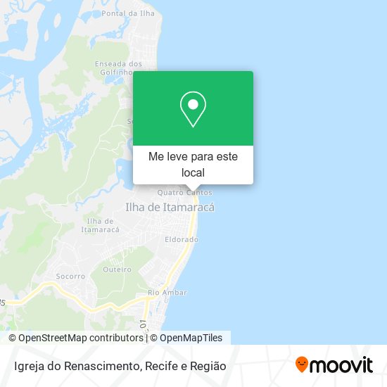 Igreja do Renascimento mapa