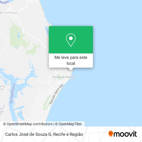 Carlos José de Souza G mapa