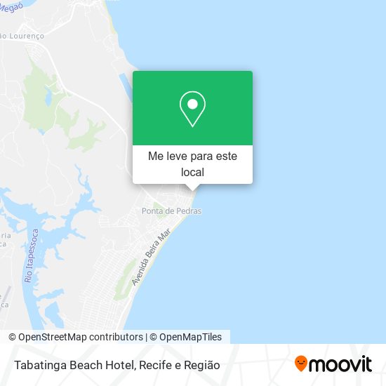 Tabatinga Beach Hotel mapa