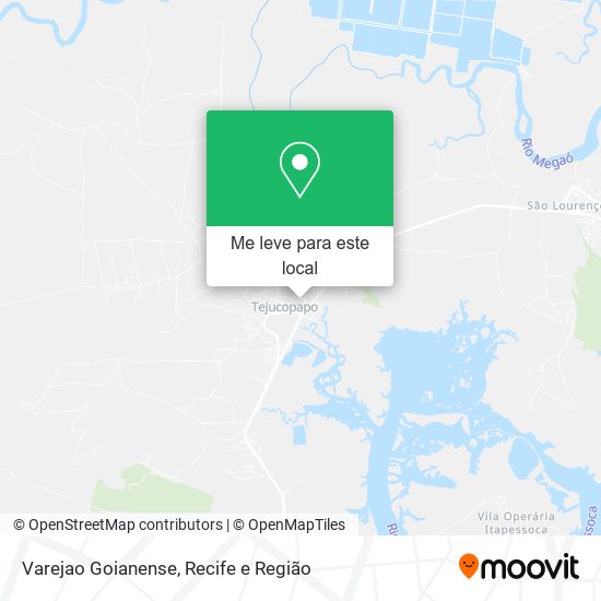 Varejao Goianense mapa