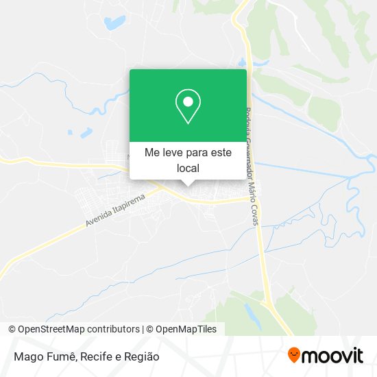 Mago Fumê mapa