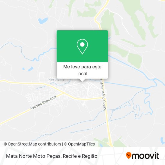 Mata Norte Moto Peças mapa