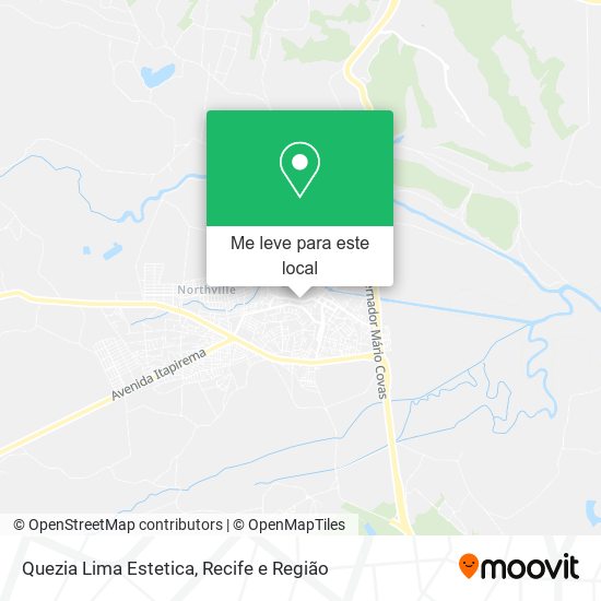Quezia Lima Estetica mapa