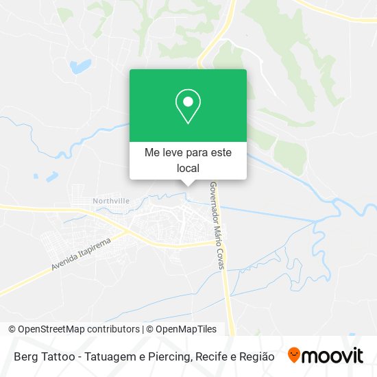 Berg Tattoo - Tatuagem e Piercing mapa
