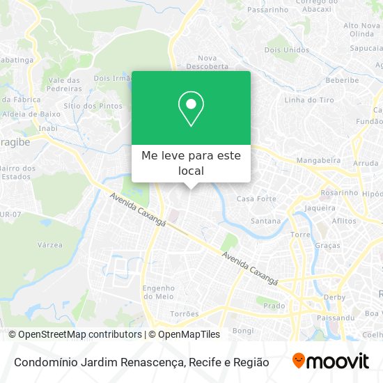 Condomínio Jardim Renascença mapa