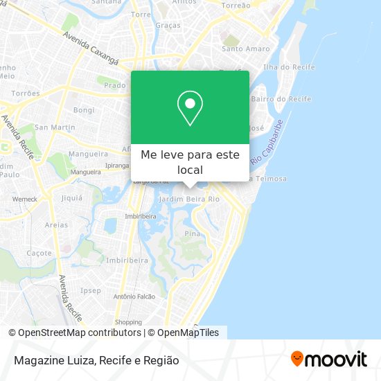 Magazine Luiza mapa