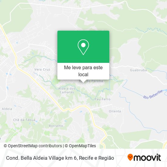 Cond. Bella Aldeia Village km 6 mapa