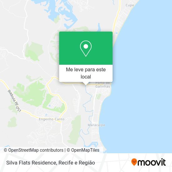 Silva Flats Residence mapa