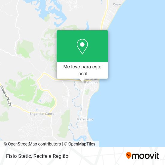Físio Stetic mapa