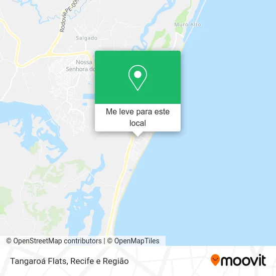 Tangaroá Flats mapa