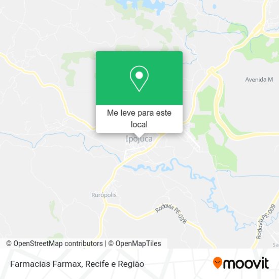 Farmacias Farmax mapa