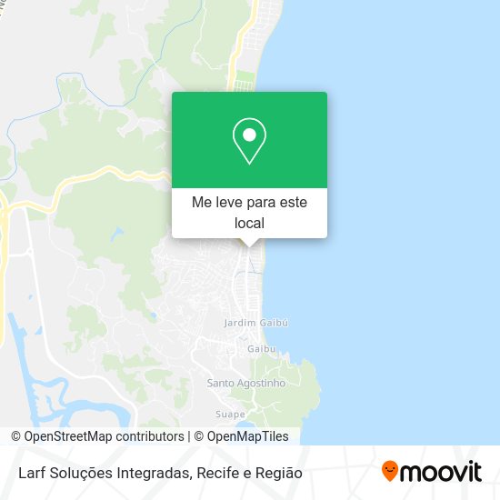 Larf Soluções Integradas mapa