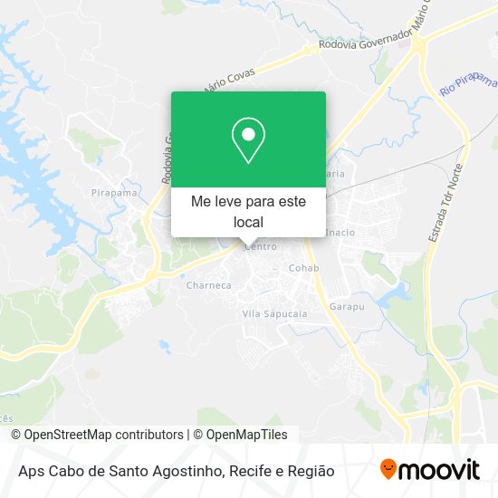 Aps Cabo de Santo Agostinho mapa