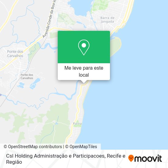 Csl Holding Administração e Participacoes mapa