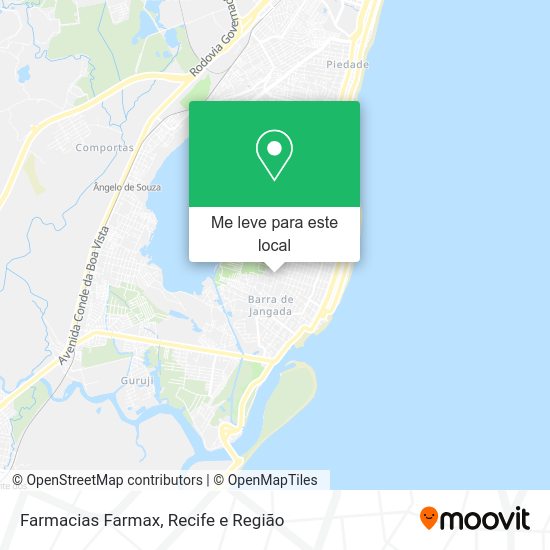 Farmacias Farmax mapa