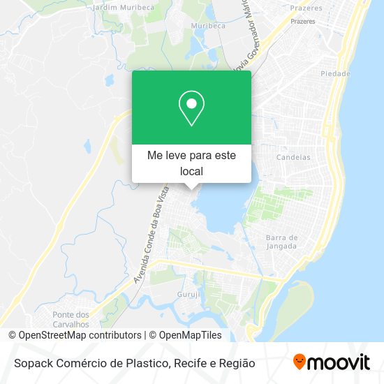 Sopack Comércio de Plastico mapa