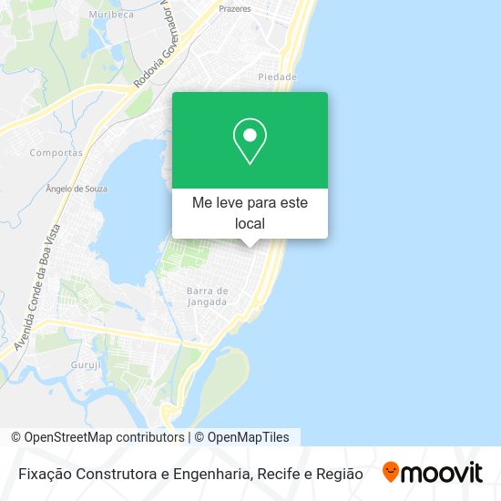 Fixação Construtora e Engenharia mapa