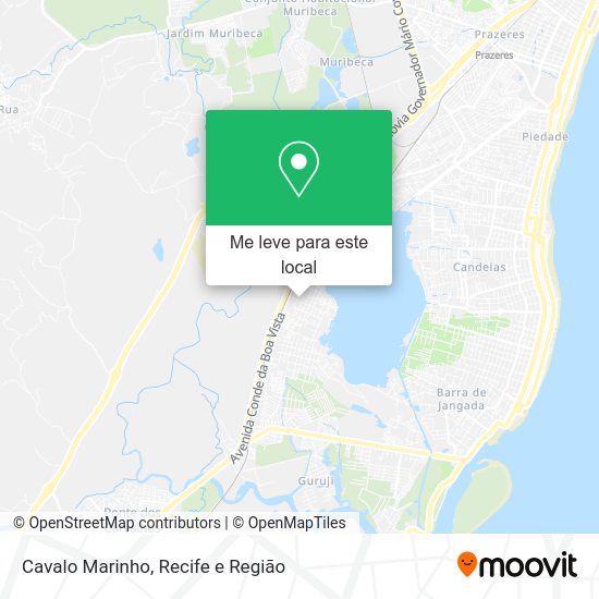 Cavalo Marinho mapa