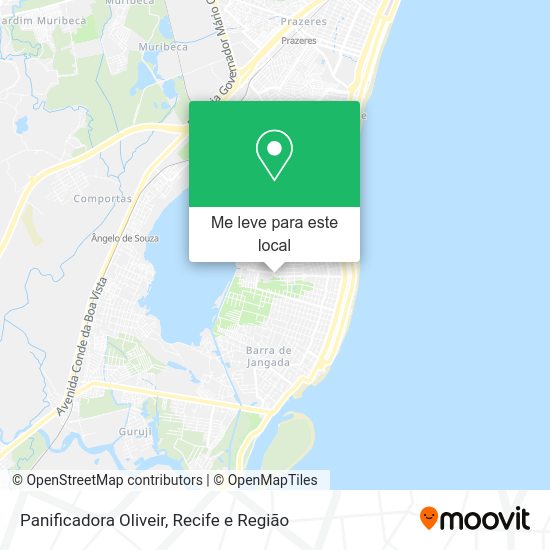 Panificadora Oliveir mapa