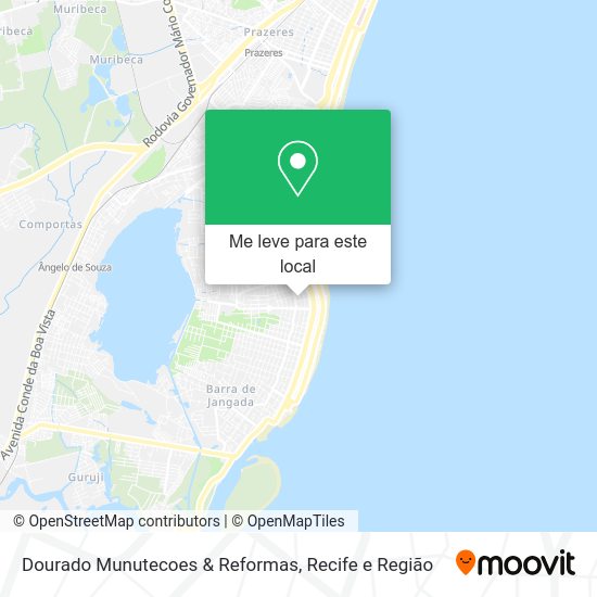 Dourado Munutecoes & Reformas mapa