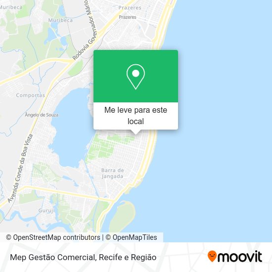 Mep Gestão Comercial mapa